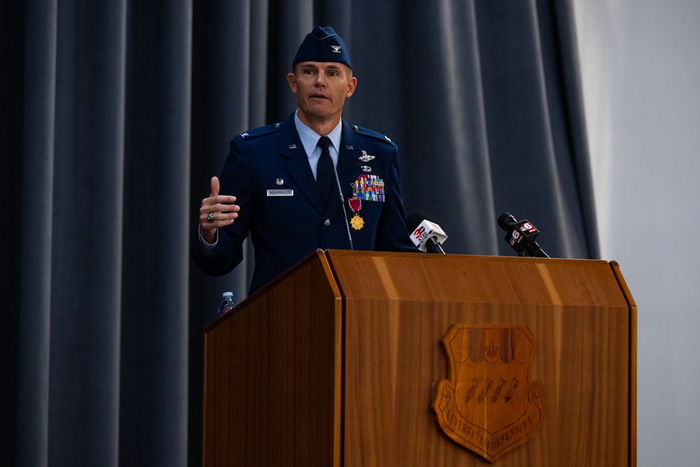 2nd Bomb Wing welcomes new commander