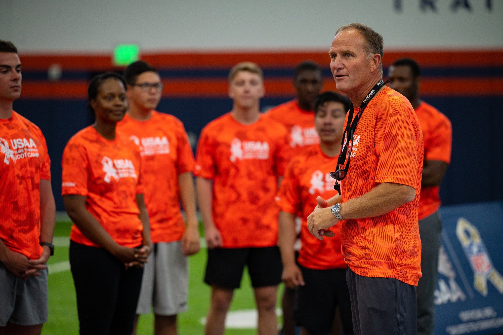 Photos: Broncos welcome military service members for 2022 Salute