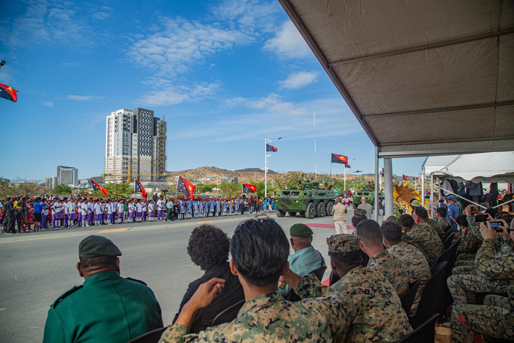 Koa Moana Marines Attend PNG Independence Day Celebrations