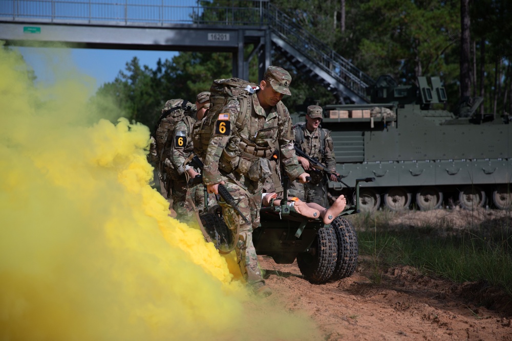 U.S. Army Best Squad Competition Day7 Medical Lanes