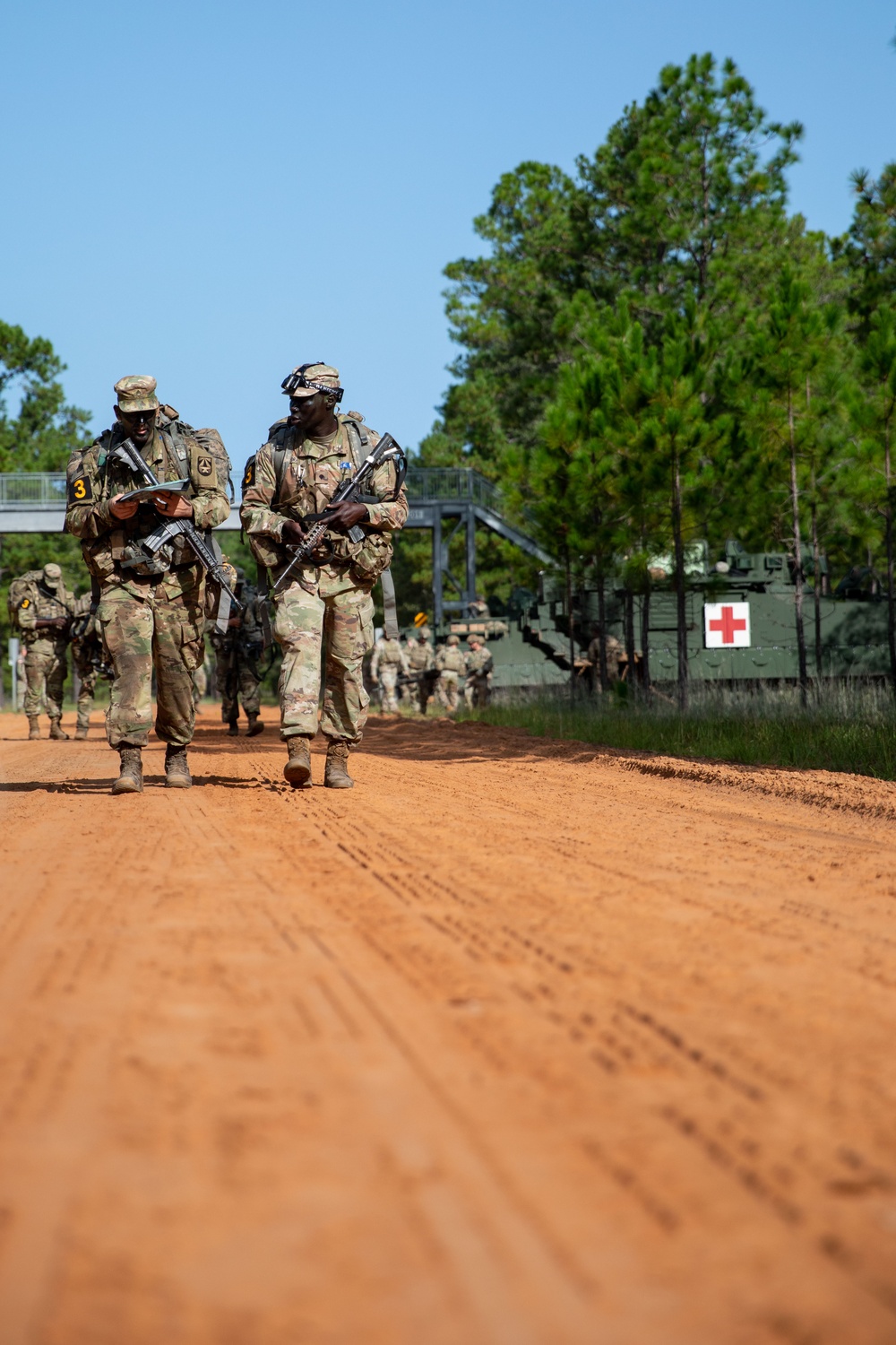 U.S. Army Best Squad Competition Day7 Medical Lanes