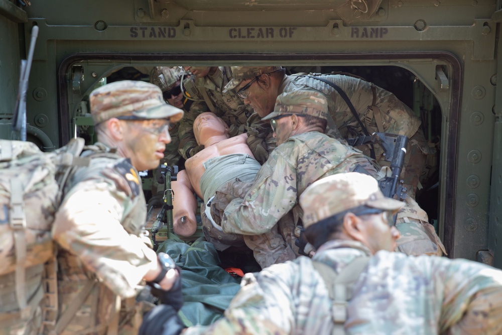 U.S. Army Best Squad Competition Day7 Medical Lanes