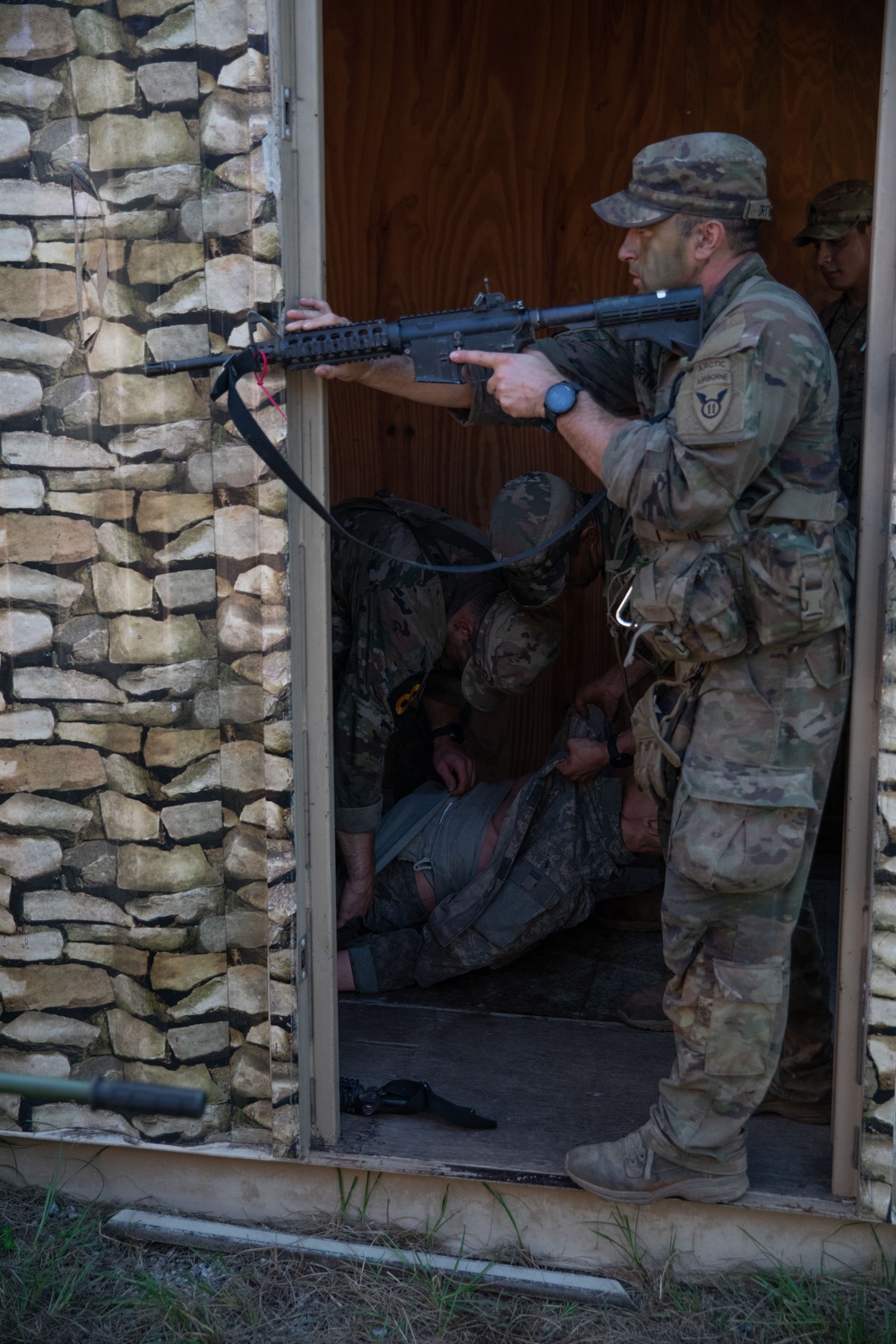 U.S. Army Best Squad Competition Day7 Medical Lanes