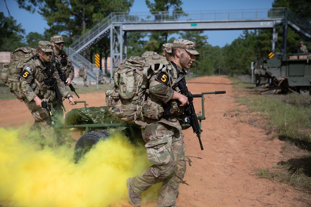 U.S. Army Best Squad Competition Day7 Medical Lanes