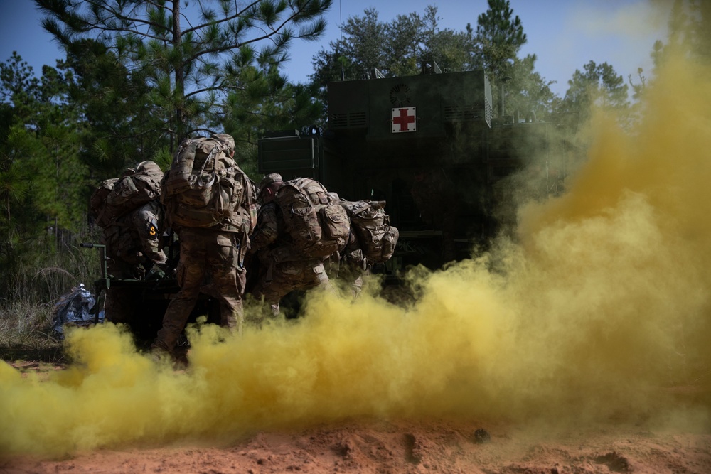 U.S. Army Best Squad Competition Day7 Medical Lanes