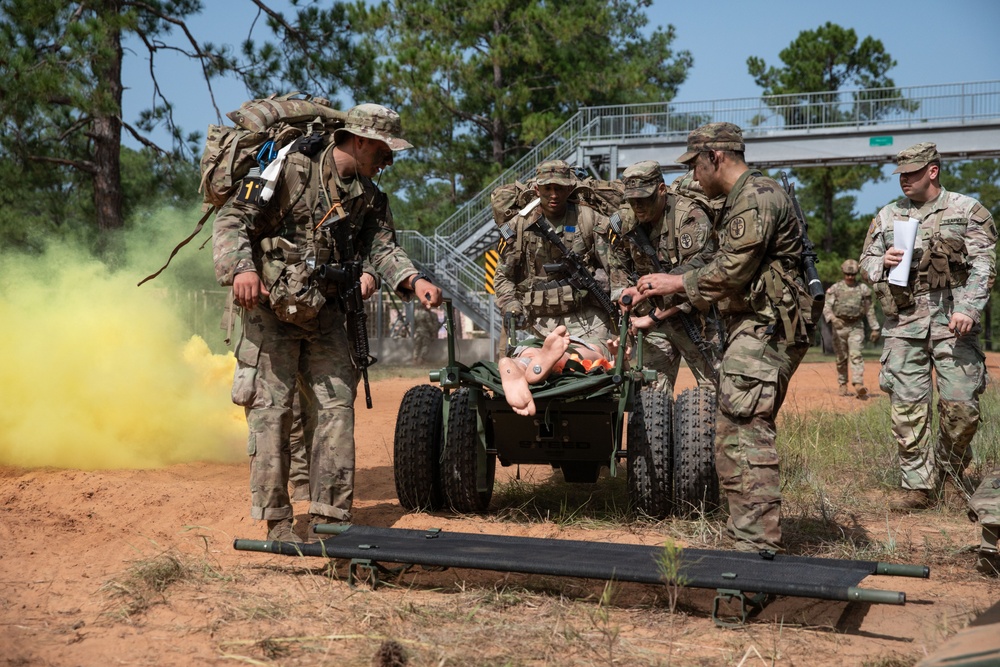 U.S. Army Best Squad Competition Day7 Medical Lanes