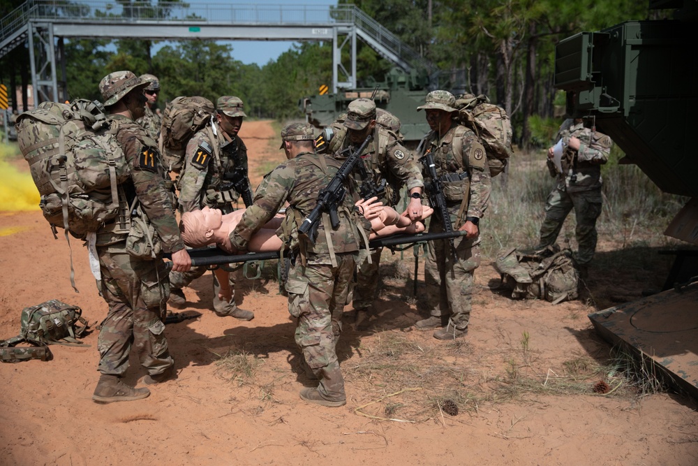 U.S. Army Best Squad Competition Day7 Medical Lanes