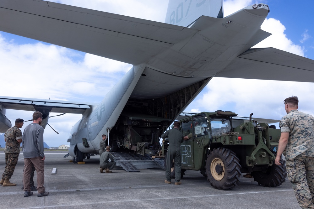 3D MLR loads AN/TPS-80 G/ATOR into C-130