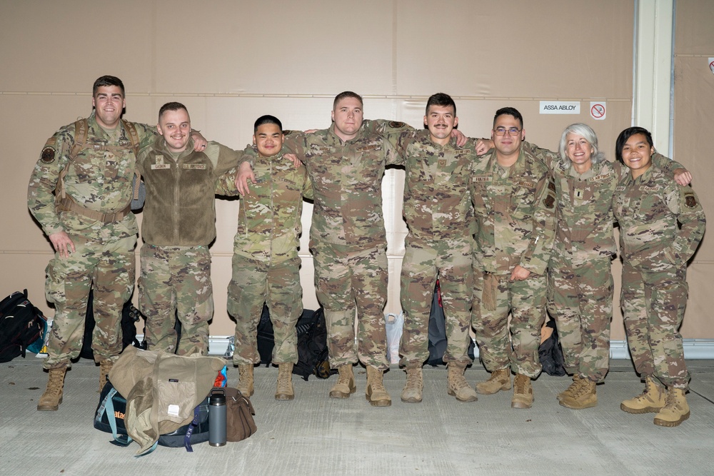 Members of the 176th Wing deploy in support of CENTCOM