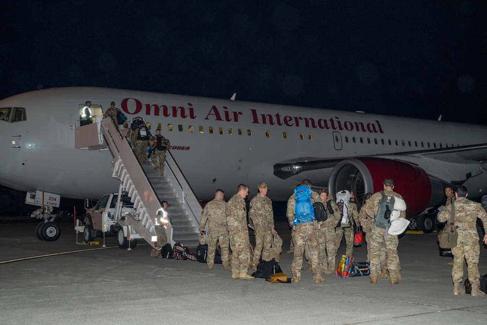 Members of the 176th Wing deploy in support of CENTCOM