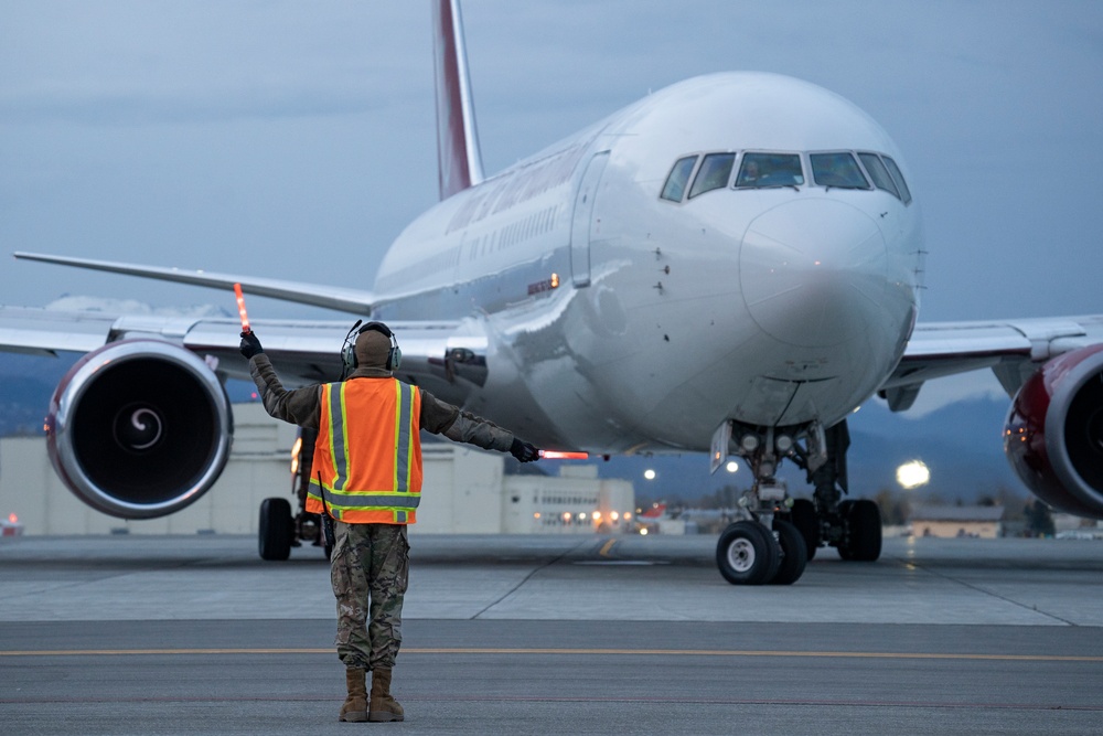 Members of the 176th Wing deploy in support of CENTCOM