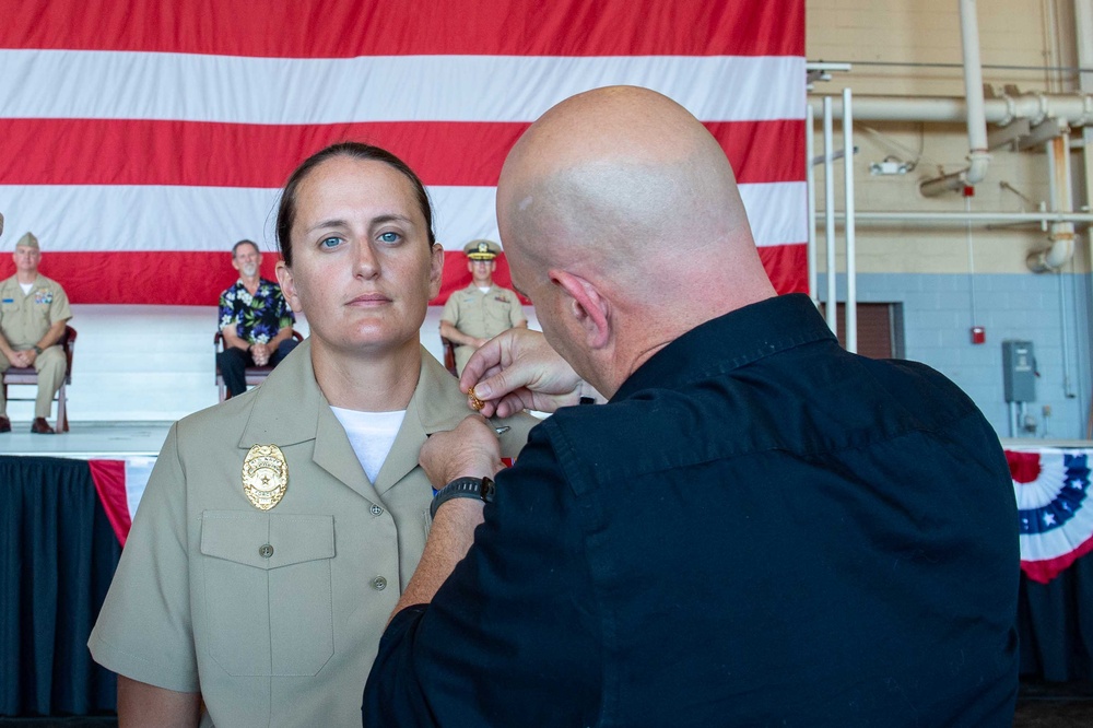 Pacific Missile Range Facility (PMRF), Barking Sands, Holds a Chief Pinning Ceremony.