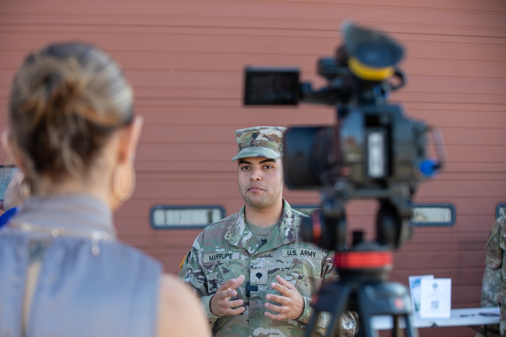 A Watertown Journalist Interviews Spc. Marrupe