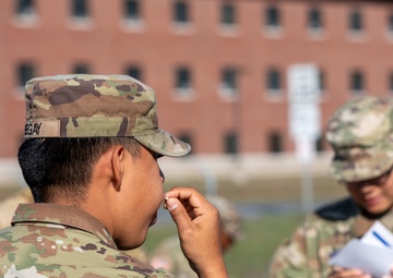 A Soldier Participates in a Bone Marrow Drive