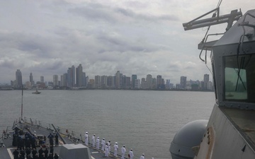 USS Dewey (DDG 105) Arrives in Manila for Sama Sama 2023
