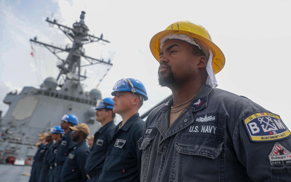 USS Dewey (DDG 105) Arrives in Manila for Sama Sama 2023