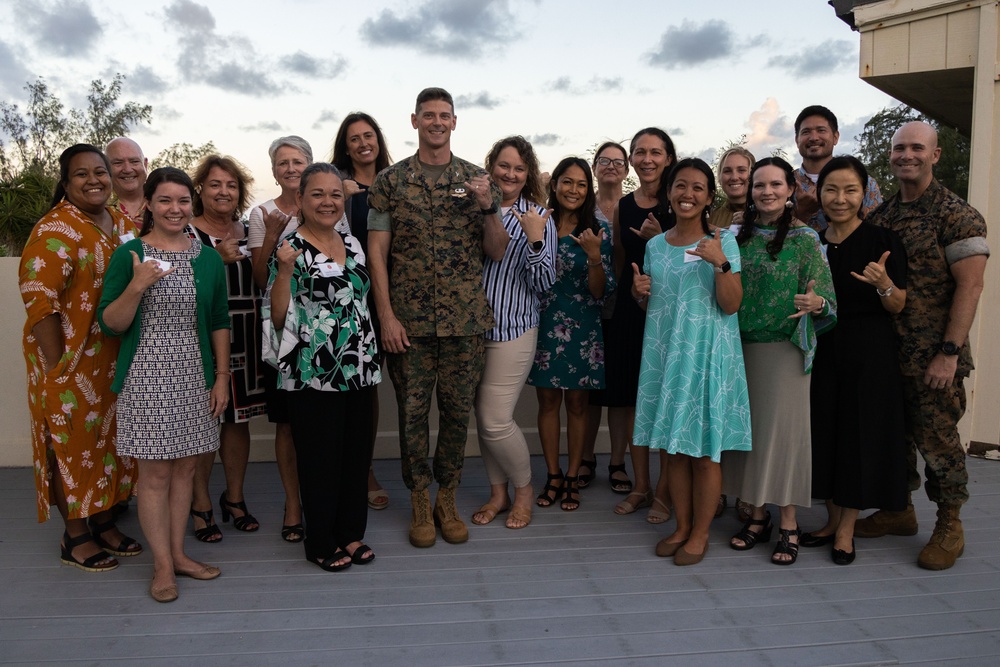 Beyond The Classroom: MCBH Hosts Hawaii Department of Education Educators' Reception