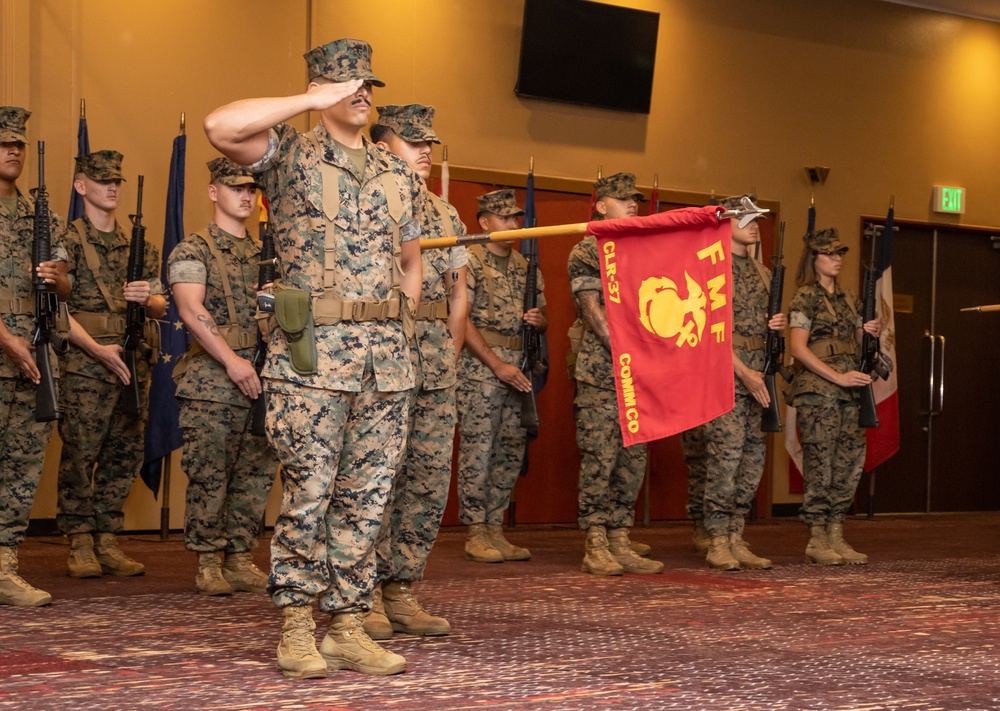 CLR-37 Sergeant Major Appointment Ceremony