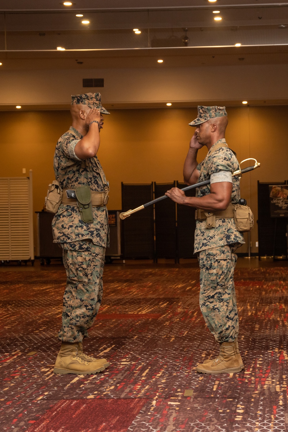 CLR-37 Sergeant Major Appointment Ceremony