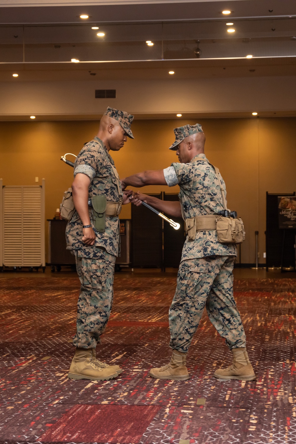 CLR-37 Sergeant Major Appointment Ceremony