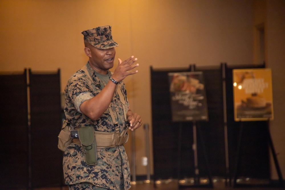 CLR-37 Sergeant Major Appointment Ceremony