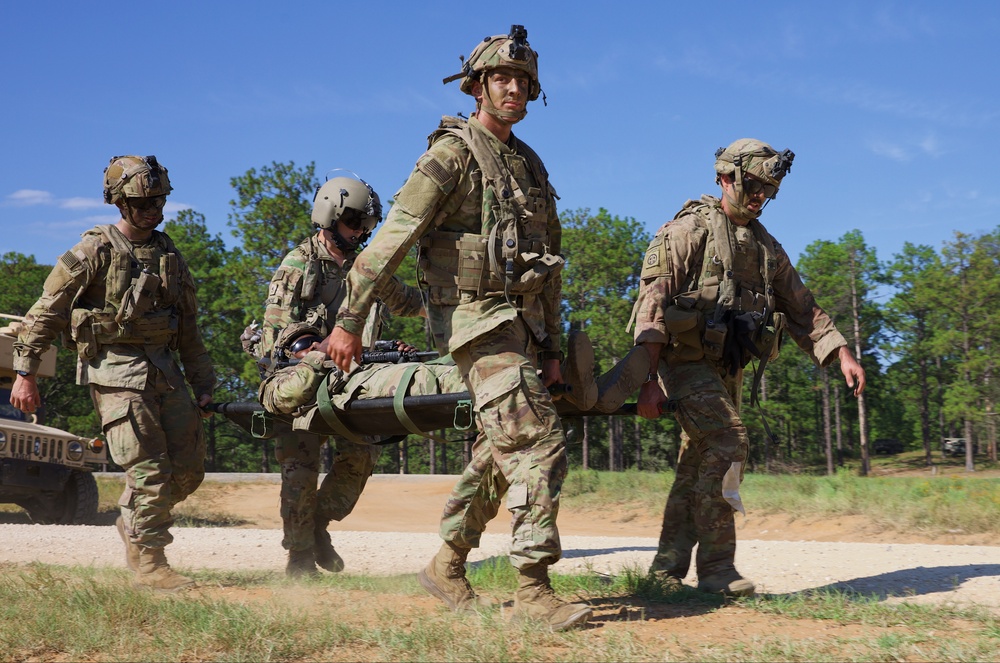 JRTC Rotation 23-10 Training Day 8: MEDEVAC