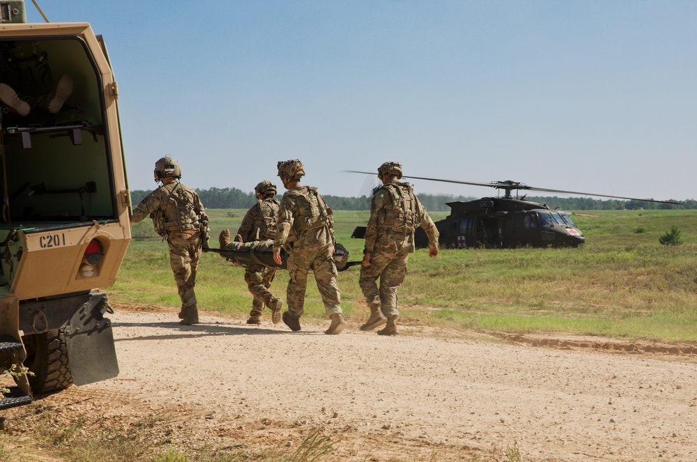 JRTC Rotation 23-10 Training Day 8: MEDEVAC