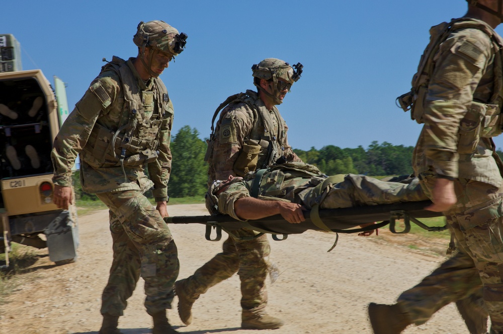 JRTC Rotation 23-10 Training Day 8: MEDEVAC