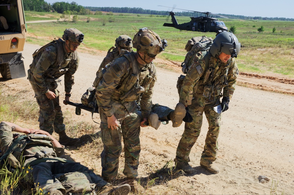 JRTC Rotation 23-10 Training Day 8: MEDEVAC