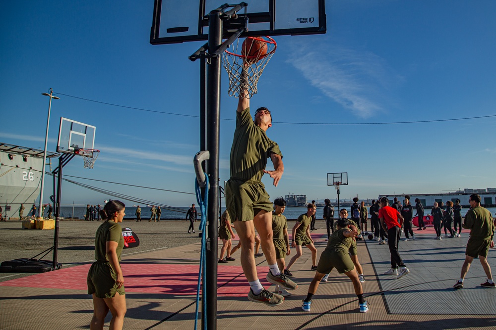 SF Fleet Week 23: Hoops with the Troops