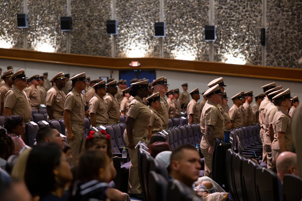 U.S. Service Members Earn the Title of Chief Petty Officer