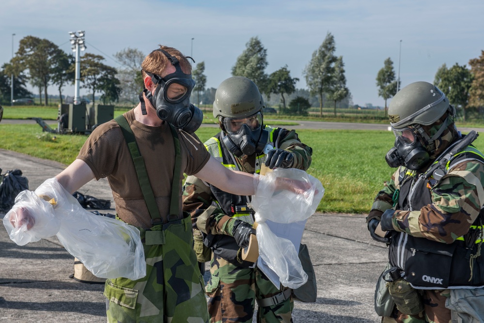 NATO Exercise Toxic Trip 23; day and night CBRN operations