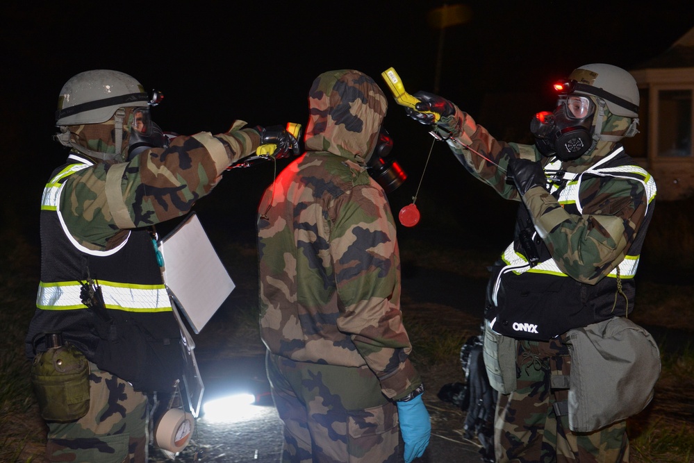 NATO Exercise Toxic Trip 23; day and night CBRN operations