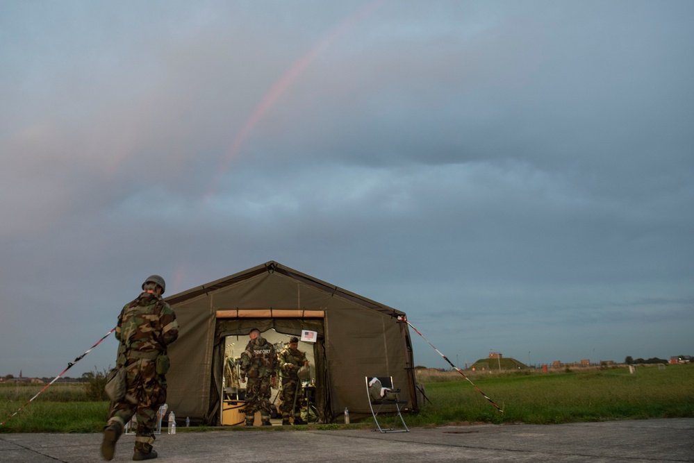 NATO Exercise Toxic Trip 23; day and night CBRN operations