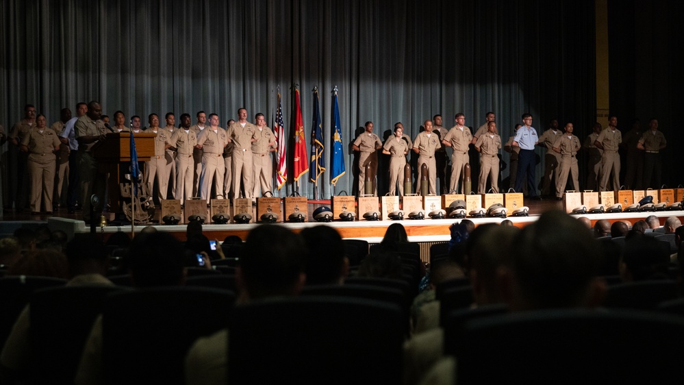 U.S. Service Members Earn the Title of Chief Petty Officer