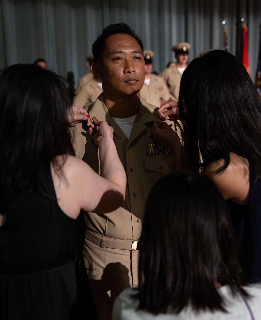 U.S. Service Members Earn the Title of Chief Petty Officer