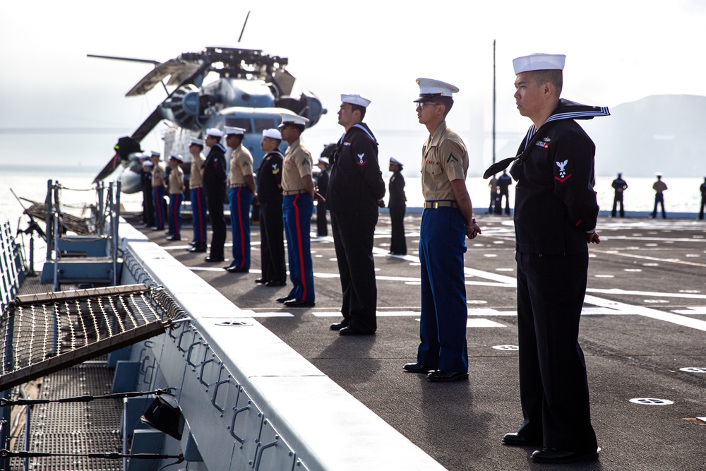 SF Fleet Week 23: Manning The Rails