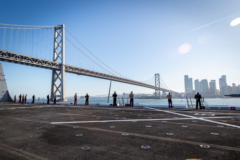 SF Fleet Week 23: Manning The Rails