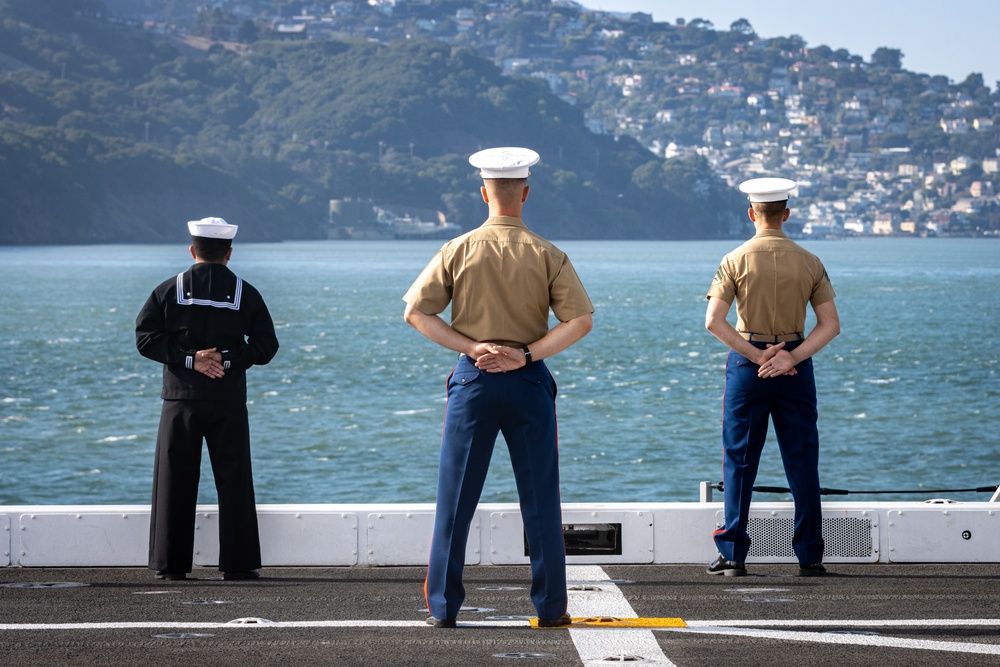 SF Fleet Week 23: Manning The Rails