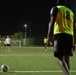 USAF and RSAF hold coalition soccer match