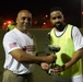 USAF and RSAF hold coalition soccer match