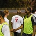 USAF and RSAF hold coalition soccer match