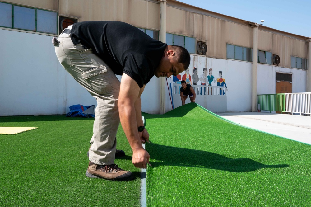 U.S. 5th Fleet Sailors Volunteer at Bahrain Mobility International