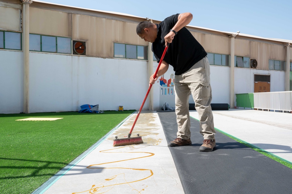 U.S. 5th Fleet Sailors Volunteer at Bahrain Mobility International