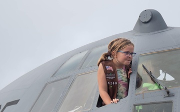 The 934th Airlift Wing supports Girls in Aviation Day