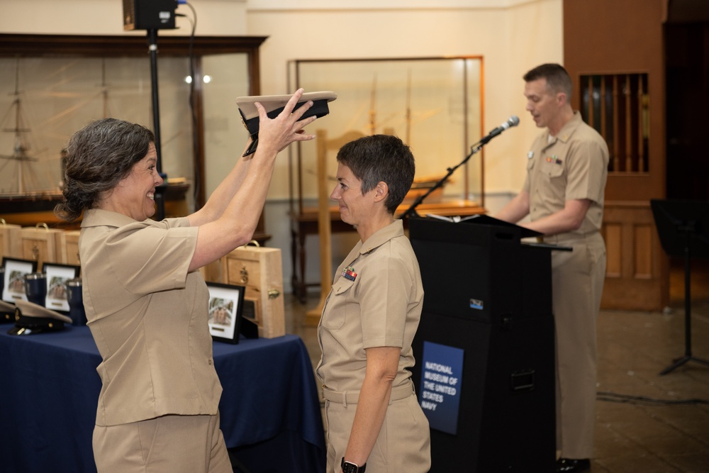 U.S. Navy Band pins new Chief Petty Officers