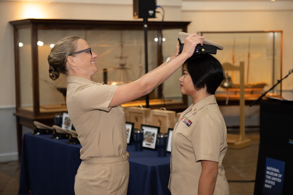 U.S. Navy Band pins new Chief Petty Officers