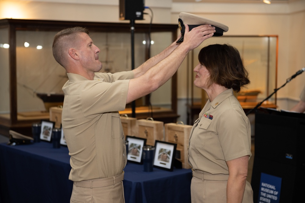 U.S. Navy Band pins new Chief Petty Officers