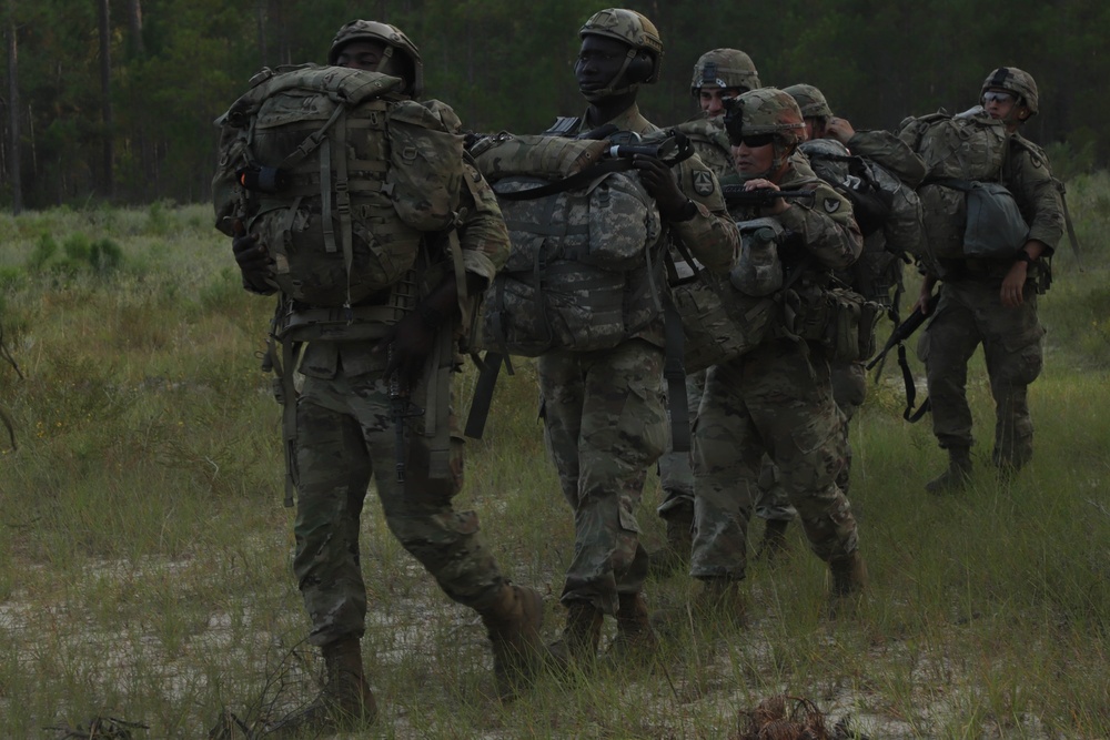 U.S. Army Best Squad Competition Day 7 Helicopter Movement