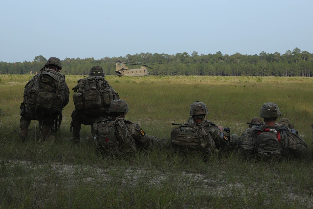 U.S. Army Best Squad Competition Day 7 Helicopter Movement